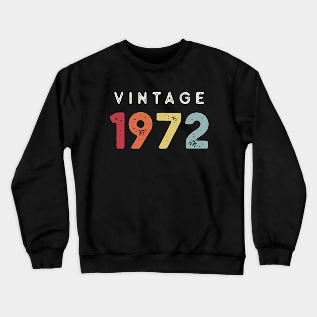 Vintage 1972 Crewneck Sweatshirt by silentboy